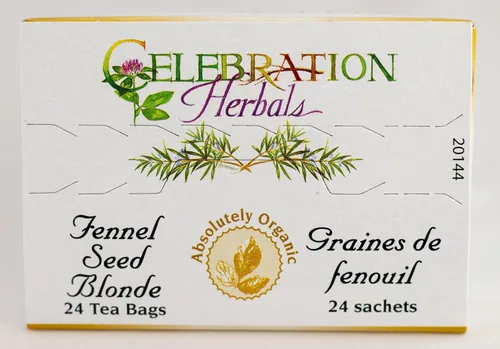 Vista 7 de CELEBRATION HERBALS Té rubio con semillas de hinojo orgánico 24 bolsas, 0.02 libras