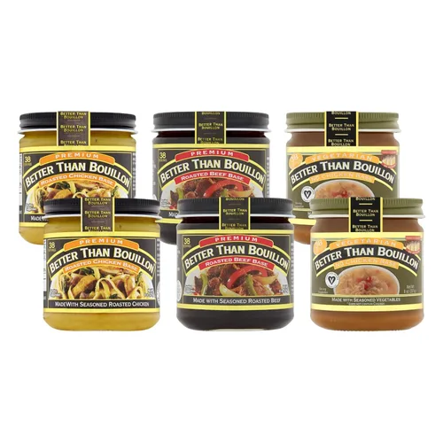 Vista 17 de Mejor que Bouillon - Base de chile, base de adobo, base de chipotle ahumado y base de sofrito (paquete de variedad)