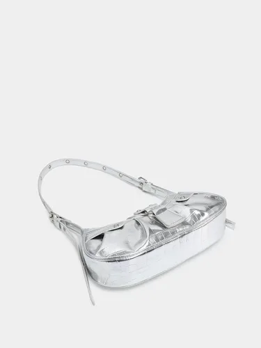 Vista 4 de Verdusa Bolso de mano plisado para mujer, bolso de mano de piel sintética