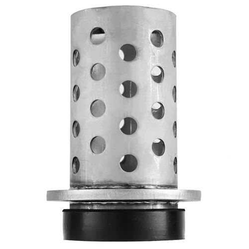 Vista 14 de DZQ Frasco de fundición perforada Fundición al vacío Pared de acero inoxidable con brida (1.2 "x 2")