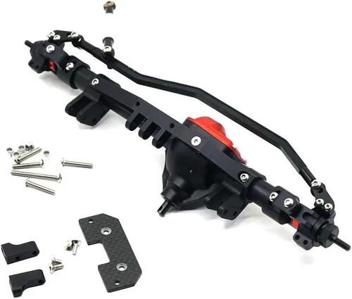 Vista 3 de Eje de aluminio Eje delantero y trasero para 1/10 RC Crawlers Axial Wraith 90018 90048 90053