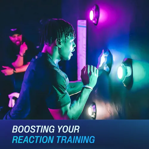 Vista 5 de BlazePod Reaction Training Kit Smart Pods for Speed, Agility & Cognitive Drills - Pro-Level Training for Athletes, Trainers, Therapists & Coaches