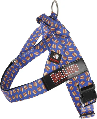 Vista 77 de BULLHUG Arnés ajustable para perro, sin tirones, sin estrangulamiento, para bulldogs ingleses, bulldogs franceses, pugs y razas de pecho ancho