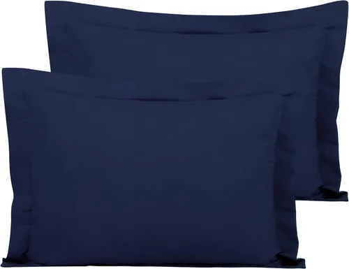 Vista 51 de FLXXIE Juego de 2 fundas de almohada estándar de microfibra, resistentes a la decoloración, a las arrugas y al encogimiento, fundas de almohada