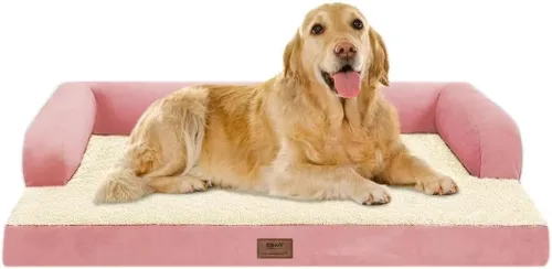Vista 33 de Cama pequeña para perros y gatos, cama ortopédica impermeable para perros pequeños, cama de gato, cómodo sofá para mascotas, sofá cama con funda