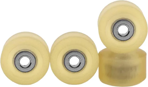 Vista 6 de Ruedas de dedo Teak Tuning Apex 61D de uretano - Nueva forma de calle, diámetro de 7.7mm - Rodamientos Ultra Spin - Fabricadas en Estados Unidos