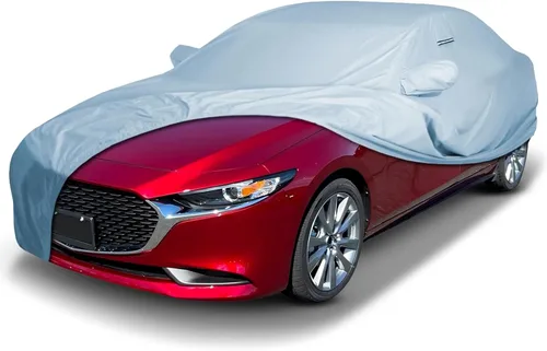 Vista 192 de iCarCover Funda de automóvil personalizada de alta calidad para Mazda 1200 1970, resistente, impermeable, para todo tipo de clima, lluvia, nieve