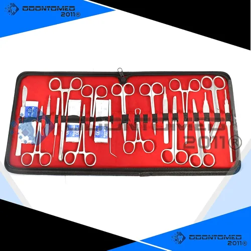 Vista 2 de OdontoMed2011® ESTUDIANTE DE ANATOMÍA DE LABORATORIO DE BIOLOGÍA DE GRADO PREMIUM DE 48 PCS O.R CON CUCHILLA DE ESCALPEL ODM