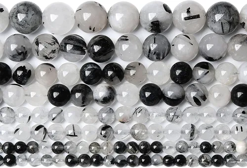 Vista 20 de 4MM 88 piezas de cuentas sueltas de piedra natural verde turquesa africana para hacer pulseras y collares de bricolaje