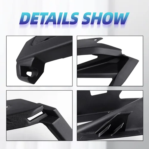 Vista 3 de Cubierta de luz trasera compatible con accesorios Can-Am Maverick X3, cubierta de luz trasera, marco de luz de freno compatible con Maverick X3 XDS