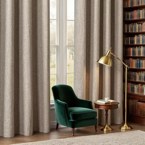 Vista 42 de IGEMAEVE Cortinas opacas de tamaño personalizado para dormitorio, 100 % opacas, 1 panel, aislamiento térmico, cortinas de oscurecimiento