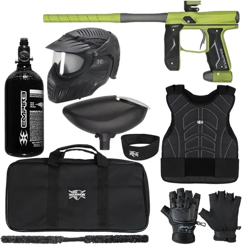 Vista 13 de Action Village Empire Axe 2.0 Nivel 2 Protector Kit de pistola de paintball