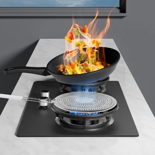 Vista 7 de DECHOUS Soporte para ollas de estufa Almohadilla de aislamiento de calor Difusor de calor de placa de inducción Difusor de calor para placa