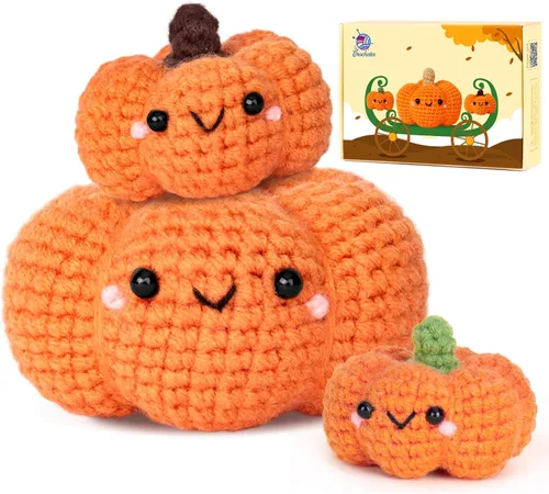 Vista 33 de Kit de ganchillo para principiantes, kit de inicio de ganchillo con tutoriales en video paso a paso, kits de aprendizaje para adultos y niños