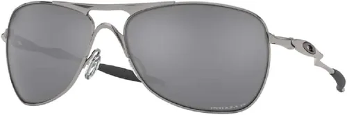 Vista 2 de Oakley Crosshair OO4060 Square Sunglasses for Men + BUNDLE Leash +Designer iWear Care Kit