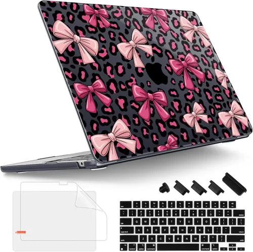 Vista 26 de Tuiklol Funda rígida para MacBook Air 2026, 2025, 2024, 2023, modelo M5, A3448, M4, A3241, M3, A3114, M2, A2941, funda rígida para MacBook de 15.3