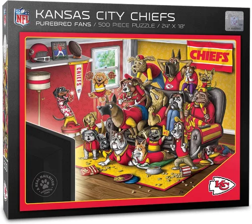 Vista 14 de YouTheFan NFL Purebred Fans - Rompecabezas de 500 piezas, un verdadero clavador