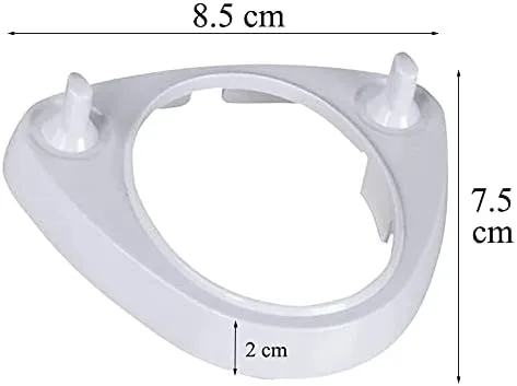 Vista 3 de Braun Oral B Soporte para cepillo de dientes eléctrico - Compatible con cepillo de dientes Braun Oral B, incluye 4 cabezales de cepillo de dientes