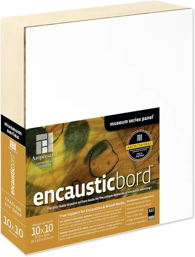 Vista 39 de Ampersand Art Supply Panel de pintura de madera: Serie Museo Encausticbord, cuna de 1,5 pulgadas, 6 "x 6