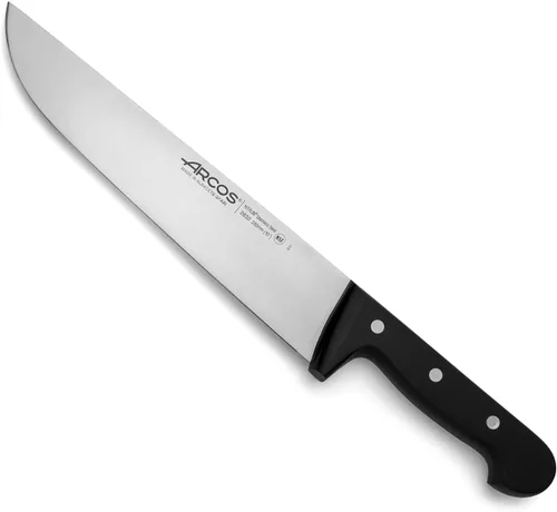 Vista 43 de Arcos Cuchillo para pan de acero inoxidable nitrum de 8 pulgadas y hoja de 7.874 in. Obtén una gran variedad de cortes para tu alimentación.