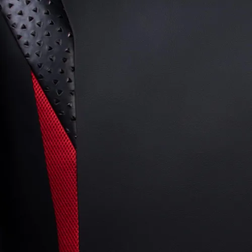 Vista 8 de Flying Banner Fundas de asiento de automóvil, juego completo de malla de cuero sintético para asiento trasero, dividido, a la moda, para mujer