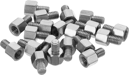 Vista 37 de PATIKIL M2x9mm+0.157 in Macho-Hembra Hex Standoff, paquete de 20 tornillos de acero inoxidable para placas base, cajas de computadora, placas