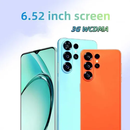 Vista 2 de Teléfono celular desbloqueado, s22u, teléfono inteligente Android, tarjeta SIM dual, 1 GB de RAM de 16 GB de ROM, solo admite banda de frecuencia