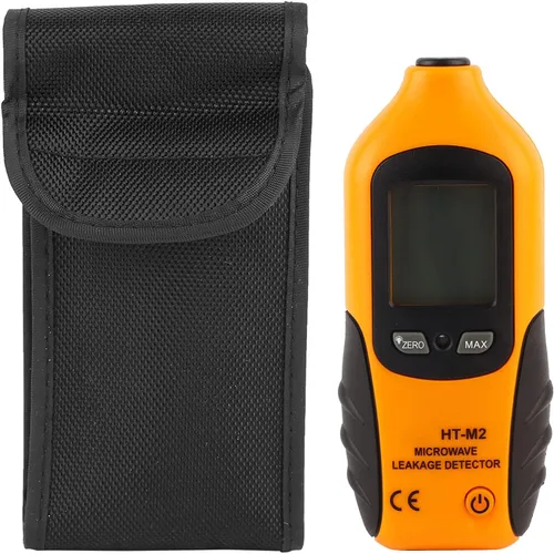 Vista 6 de Detector de microondas, pantalla LCD digital Detector de fugas de microondas, probador de microondas, detector de radiación Medidor EMF 2450MHz