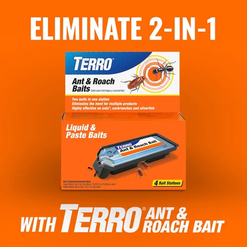 Vista 8 de Terro T502 Gel Atrayante para Cucarachas de Interior Listo para Usar - Mata Cucarachas Alemanas, Americanas y Orientales, 3 oz