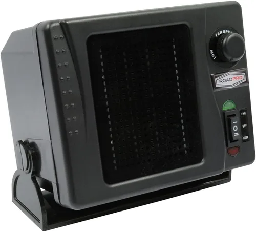 Vista 4 de Roadpro 12v RPSL-681 Calentador/ventilador cerámico de 12 voltios