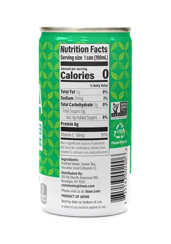 Vista 3 de Ito En Sencha Shot, té verde japonés, 6.4 onzas (paquete de 30), sin azúcar, cero calorías