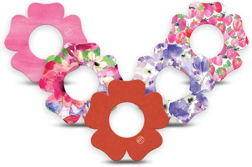 Vista 14 de ExpressionMed - Parches adhesivos para Libre 2 (paquete de 5) - Cintas con sensor CGM precortadas a prueba de agua, no se deshilacha