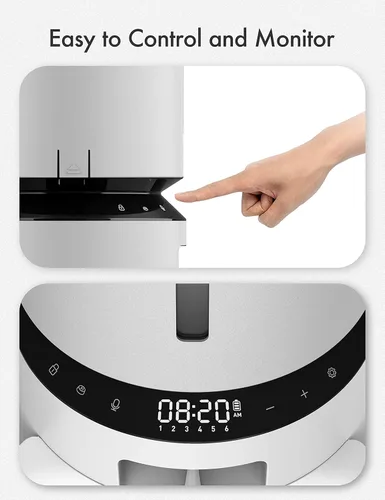 Vista 9 de PETLIBRO Automatic cat Feeder for 2 Cats