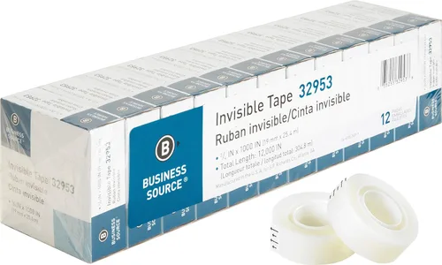 Business Source Paquete de Cinta Invisible Premium de Alta Calidad