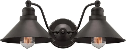 Vista 12 de Kira Home Welton - Aplique de pared industrial moderno de 8.5 pulgadas, acabado de níquel cepillado