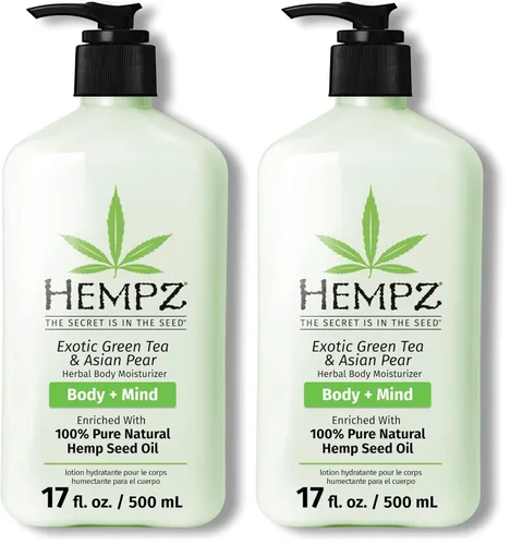 Vista 22 de HEMPZ Loción Corporal - Granada - Cítricos Brillantes - Crema Hidratante Diaria - 17oz