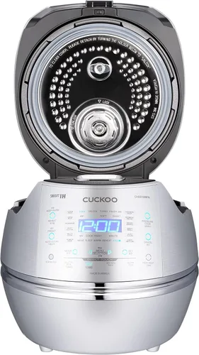 Vista 8 de Cuckoo CRP-CHSS1009FN arrocera eléctrica a presión (plateado)
