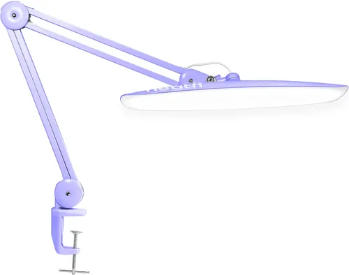 Vista 22 de Neatfi XL Manicure Desk Lamp, 2200 Lumens, 20 Inch Wide Head, Dimmable 6500K LED Work Light for DIY Table, Workbench, Office