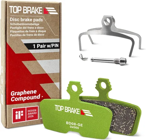Vista 10 de TOP BRAKE Pastillas de freno de disco compatibles con SRAM Code R RE RSC, DB8, Motive, AVID MTB eMTB Downhill Trail All Mountain Enduro Cycling