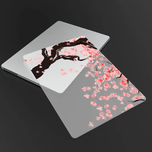 Vista 4 de Funda para MacBook Air de 15 pulgadas 2023 2024 (modelo: MacBook Air 15.3 M3 A3114 M2 A2941 Chip), carcasa rígida con cubierta para teclado, flor