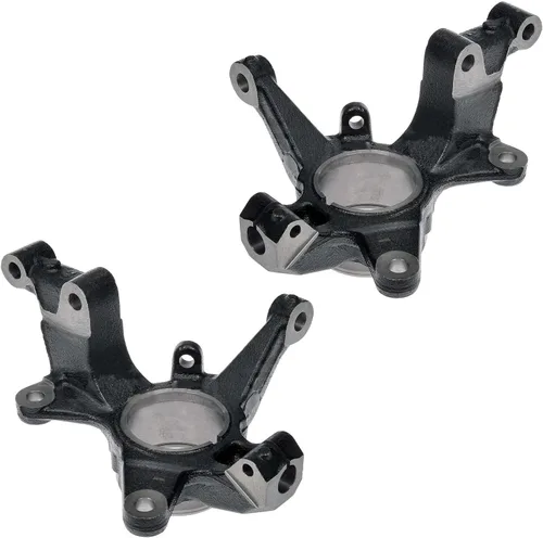 Vista 73 de Detroit Axle - Conjunto de manguetas de dirección delanteras de 2 piezas para Hyundai Accent 06-11, 2 manguetas de dirección y conjunto de buje