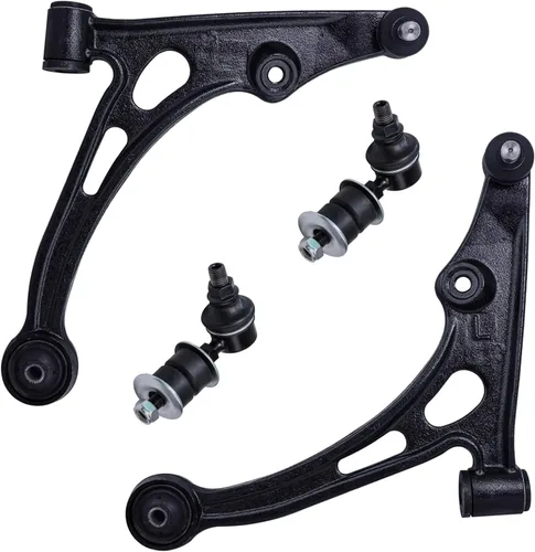 Vista 179 de Detroit Axle - Kit de brazos de control inferiores delanteros para Dodge Dart 2013, 2014, 2015, 2016, 2 brazos de control inferiores con ensamblaje