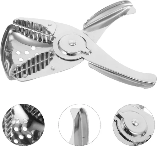 Vista 9 de Ciieeo Stainless Steel Manual Juice Press Citrus Squeezer Handheld Lemon Lime Juicer Fruit Extractor for Home Kitchen and Outdoor Use