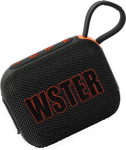 Altavoces Bluetooth, altavoz Bluetooth portátil inalámbrico con sonido estéreo robusto Bass TWS emparejamiento | BT5.4 altavoz pequeño manos libres