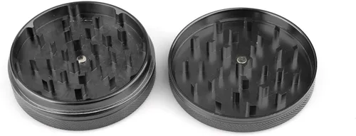 Vista 3 de Spice Grinder Crasher - Molinillo de especias de tamaño portátil de 3 pulgadas con tapa magnética, color negro