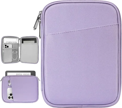 Vista 14 de Funda Protectora de Transporte de 6-7 Pulgadas para Kindle 11ª generación 6" 2024/2022, Kindle 10ª/8ª generación 6" 2019/2016, Kindle Paperwhite
