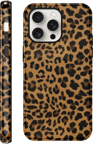 Vista 40 de Funda de teléfono con estampado de guepardo para iPhone 7/8/SE 2020/2022 de 4.7 pulgadas, funda de lujo con diseño de leopardo marrón coqueta a