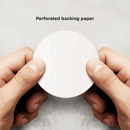 Vista 5 de SIMPATCH Parche adhesivo para libre (paquete de 25) – Adhesivo impermeable (beige)