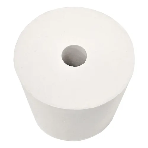 Vista 2 de Tapón de caucho perforado 1 X #7 (3 unidades)