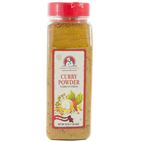 Vista 5 de Condimento en polvo de curry sin MSG añadido 1 libra - Calidad de chef, 16 oz
